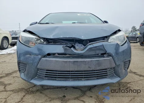 2015 Toyota Corolla L из США, поврежденный, VIN 2T1BURHE1FC481389